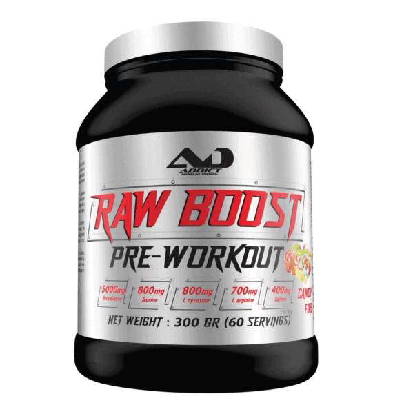 Raw Boost pre-workout 300mg  – ADDICT SPORT NUTRITION